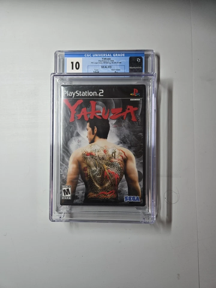 YAKUZA PS2 SEALED CGC GRADED 10 - Image 1 of 4