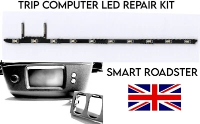 Smart Roadster Trip Computer Repair PCB LED Cluster - Image 1 of 2
