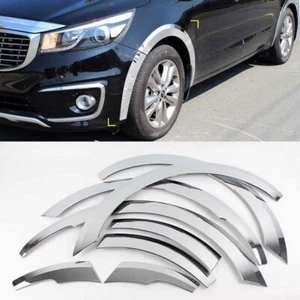 Chrome Wheel Arch Fender Cover Trim K-942 for Kia Sedona 2015-2020 Carnival - Picture 1 of 4
