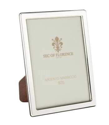 Marco de fotos de plata de ley 925 maciza de 6"x4"* 7343/10×15 EE. UU. Foto 1 de 4