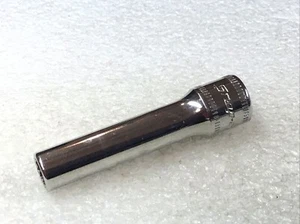 Snap On#STMMD6 - 6mm, Metric, 1/4" Dr., 12 Pt., Deep, Chrome, Socket-USA-NOS- - Picture 1 of 9
