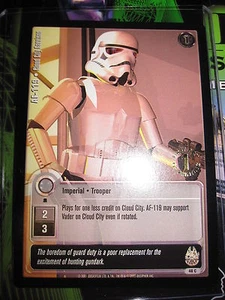 STAR WARS CCG JEDI KNIGHTS CARD MINT/N-MINT 1ST DAY 48C COM AF-119 CLOUD CITY... - Picture 1 of 2