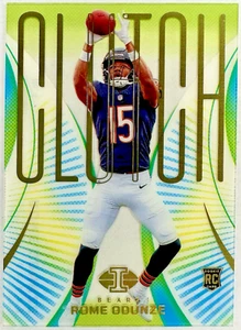 2024 ILLUSIONS ROME ODUNZE CLUTCH ROOKIE FOOTBALL CARD BEARS NFL 4 Panini - Bild 1 von 2