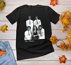 Camiseta The Platters Band Singed Negra Manga Corta S-5XL TA4631 - Imagen 1 de 3