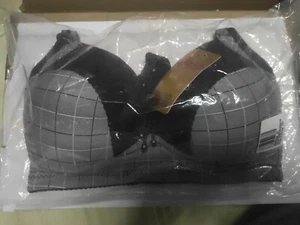 BH  Size 38/85 Neu Ovp Zhenzhuli Caro Muster Schöner BH  - Bild 1 von 5