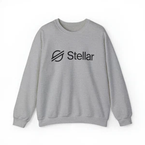 Stellar XLM Crewneck Sweatshirt | Crypto - Picture 1 of 28