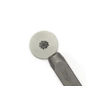 Small Daisy ImpressArt Metal Stamp- Jewelry Stamping Punch Flower Springtime - Picture 1 of 2