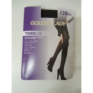 CALZE COLLANT MODA GOLDEN LADY TONIC 120 DEN Mis 3-M MARRONE- - Imagen 1 de 1