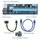 USB3.0 PCI-E 1x To 16x Graphics Card Riser Extender Adapter For Miner Machin SLS