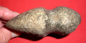 Bella (4,25"+) ascia arcaica a scanalatura completa indiana americana (8.000 - 9.000 anni) - Foto 1 di 9