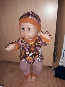 Puppenkleidung für 30 cm Puppen, Motiv Herbst - Bild 1 von 2