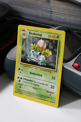 Bisaknosp (Ivysaur) 30/102 LP Base Set Uncommon German Pokemon TCG 1999 - Image 1 of 4