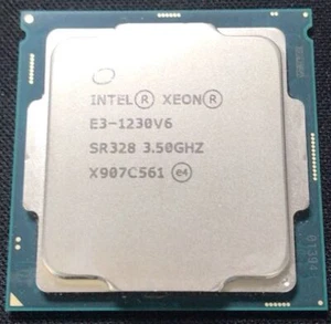 Intel Xeon E3-1230 V6 SR328 LGA-1151 CPU Processor 3.50 - 3.90GHz 4-Core 8MB 72W - Picture 1 of 3