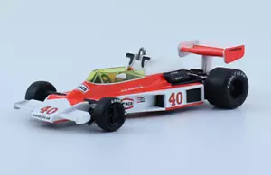McLaren M23 Gilles Villeneuve 1977 Rare Formula 1 F1 Diecast Car 1:43 + Magazine - Picture 1 of 3