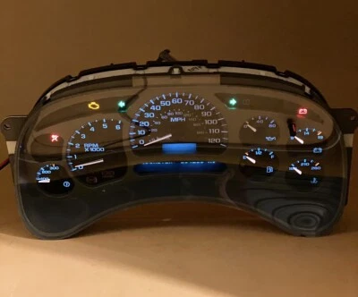 CHEVY TAHOE YUKON SIERRA DENALI MEDIDOR PAINEL DE INSTRUMENTOS VELOCÍMETRO 2003-2006 - Imagem 1 de 4