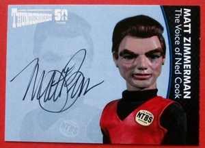 THUNDERBIRDS 50 YEARS - Matt Zimmerman - Personally Signed Autograph Card - MZ2 - Picture 1 of 2