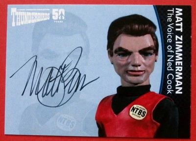 THUNDERBIRDS 50 YEARS - Matt Zimmerman - Personally Signed Autograph Card - MZ2 - Image 1 of 2