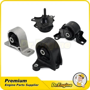 4PCS Engine Motor & AT Transmission Mount For 2001-2005 Honda Civic 1.7L 4 speed - Picture 1 of 10