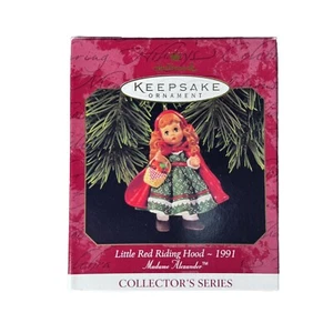 1991 Hallmark - Little Red Riding Hood Madame Alexander Christmas Ornament VNT - Picture 1 of 10