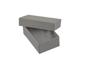 100 x White Gloss Earring Charm Coin Boxes Jewellery Holder Boxes for Gifts - Picture 1 of 3
