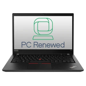 FAST Lenovo ThinkPad T490 Core I5 8th Gen 8GB RAM 256GB SSD Win10 Pro Laptop - Picture 1 of 2