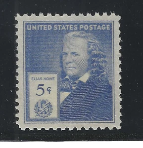 SELLO DE ESTADOS UNIDOS #892 — 5c HOWE -- EXCELENTE -- COMO NUEVO -- CALIFICADO 98 - Imagen 1 de 2