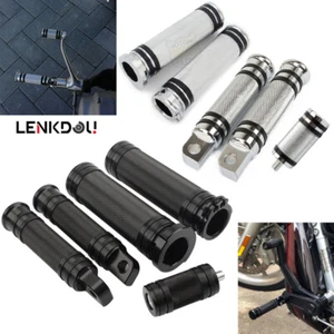 CNC Handlebar Grips Foot Pegs Shifter Pedal Peg For Harley Dyna Fatboy Sportster - Picture 1 of 33