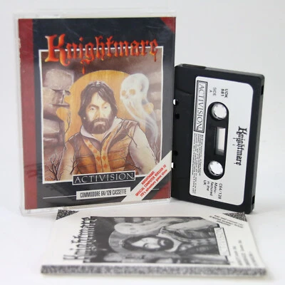 Commodore 64 128 C64 C128 Spiel Knightmare Activision Datasette Cassette - Bild 1 von 2