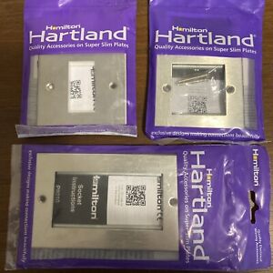 Hamilton Hartland Grid-IT satynowa stalowa osłona płyty siatki nowa
