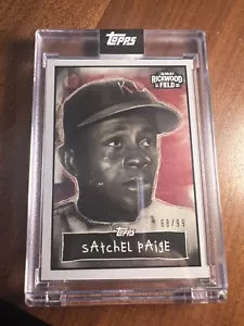 Satchel Paige 68/99 2024 TOPPS Rickwood Negro League Collection Card RW-1 SP! - Picture 1 of 2