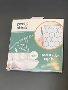 10 Ft Peel And Stick Trim Selfadhesive Caulk And Trim Strips For Tiles Floors Ce - Picture 1 of 2