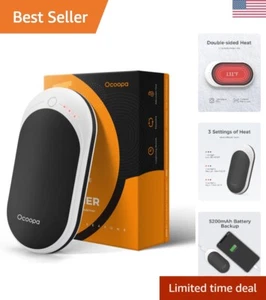 Lightweight Rechargeable Hand Warmer - Perfect for Golf, Camping & Gifts - Picture 1 of 9