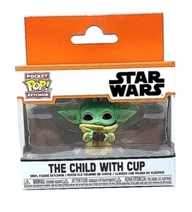 Star Wars The Mandalorian The Child in Pod Funko Pocket Pop! Key Chain - Picture 1 of 2