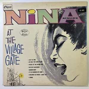 Nina Simone “Nina Simone At The Village Gate” Reissue Ghent GS-5001 (VG+) 1979 - Picture 1 of 5