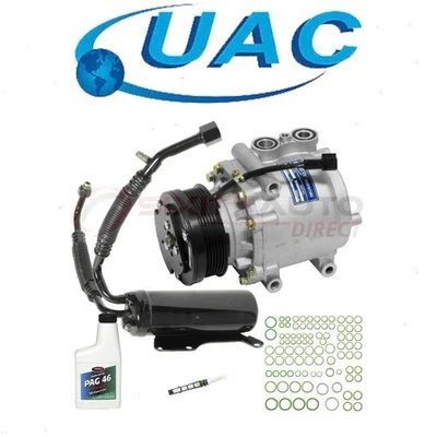 UAC AC Compressor & Component Kit for 2002 Ford E-150 Econoline - Heating cl Foto 1 de 4