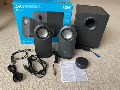 Logitech Z407 PC Bluetooth Lautsprecher 2.1 System Z 407 - Bild 1 von 4