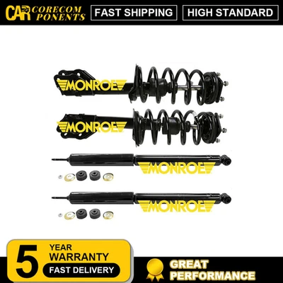 Conjunto de 4 amortiguadores, puntales y resortes delanteros traseros Monroe para Mazda CX-9 2014-2015 Foto 1 de 2