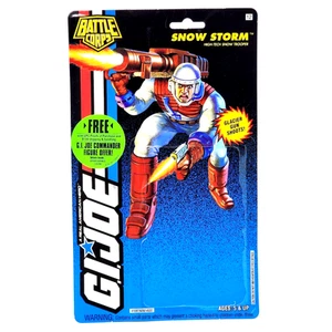 G.I. Tarjeta de archivo Joe Battle Corps Snow Storm reverso SIN CORTAR COMO NUEVA 1993 Hasbro - Imagen 1 de 14
