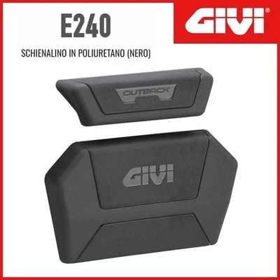 Schienalino Givi E240 per Bauletto Moto 58 L Trekker Outback EVO