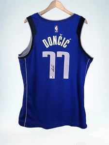 Luka Dončić Signed 2020 Mavericks Jersey Panini COA NBA All-NBA Season BOX - Picture 1 of 12