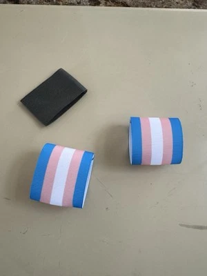 Transgender Flag Pride Shoulder Loops Scouting Uniform | Boy Scouts Of America - Image 1 of 2