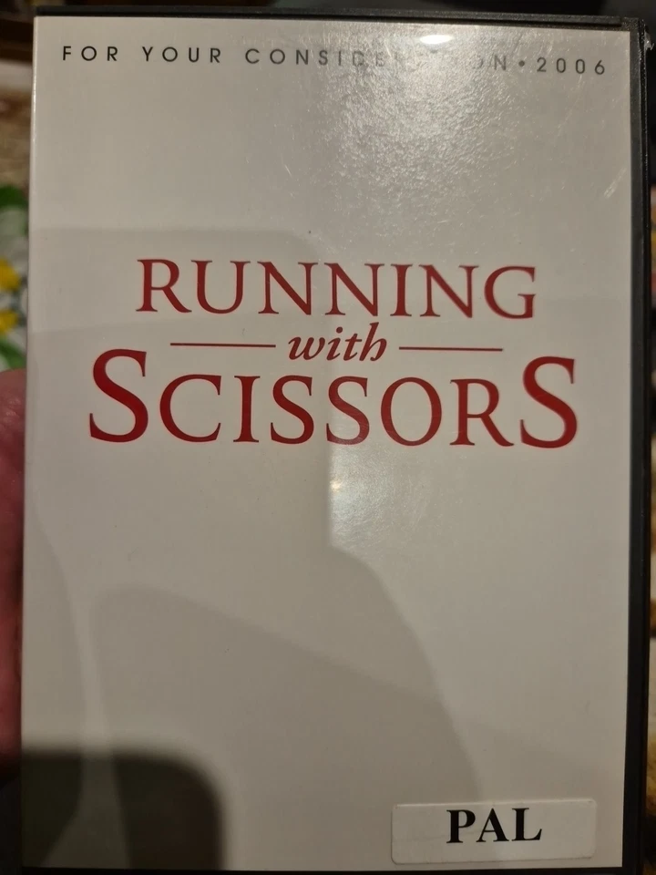 RUNNING WITH SCISSORS DVD OSCAR GLOBES FOR YOUR CONSIDERATION 2006 SCREENER FILM - Image 1 of 3