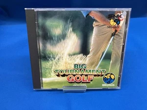 SNK Neo Geo CD BIG TOURNAMENT GOLF Japanese From Japan - Picture 1 of 3