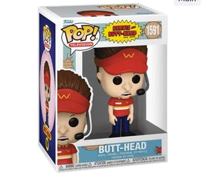 Funko POP TV Beavis and Butt-Head Burger World Uniform Butt-Head #1591 - Imagen 1 de 2