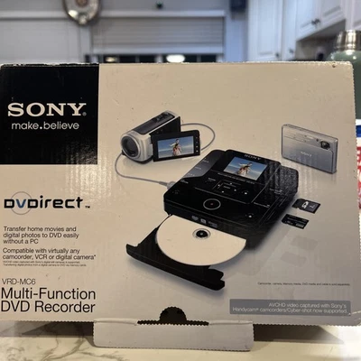 Sony VRD-MC6 DVD Recorder DVDirect Multi-Function Transfer to DVD  - Image 1 of 2