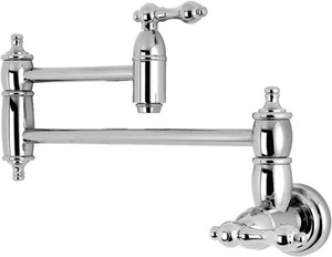 Kingston Brass KS3101AL Pot Filler antique style in polished chrome - Picture 1 of 1