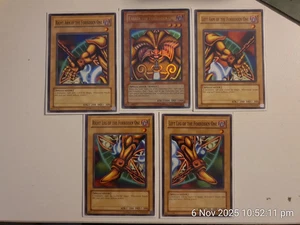 YUGIOH DLG1-EN022 Exodia The Forbidden One Ultra Rare FULL SET - Picture 1 of 1