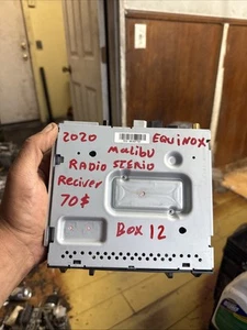 Chevrolet Equinox Malibu 2020 receptor estéreo de radio OEM caja #12 - Imagen 1 de 5