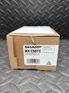Genuine Sharp MX-C35TC Cyan Toner Cartridge  #(P)42C1832 - Picture 1 of 6