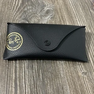 Ray Ban Universal Black Medium Soft Case for Sunglasses & Eyeglasses with Cloth - Picture 1 of 4